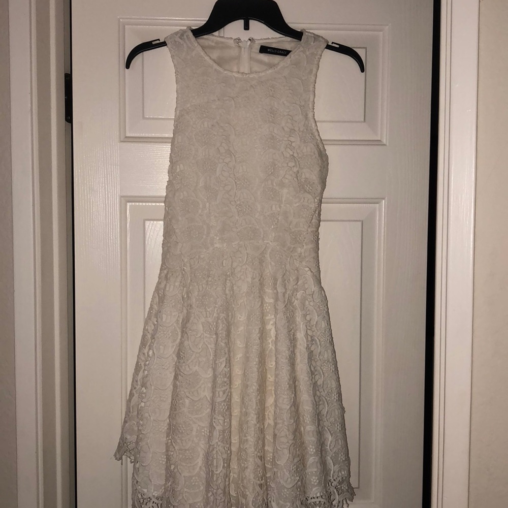 White Lace Dress